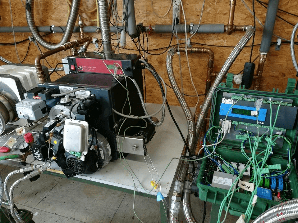 Aufbau der Teststation